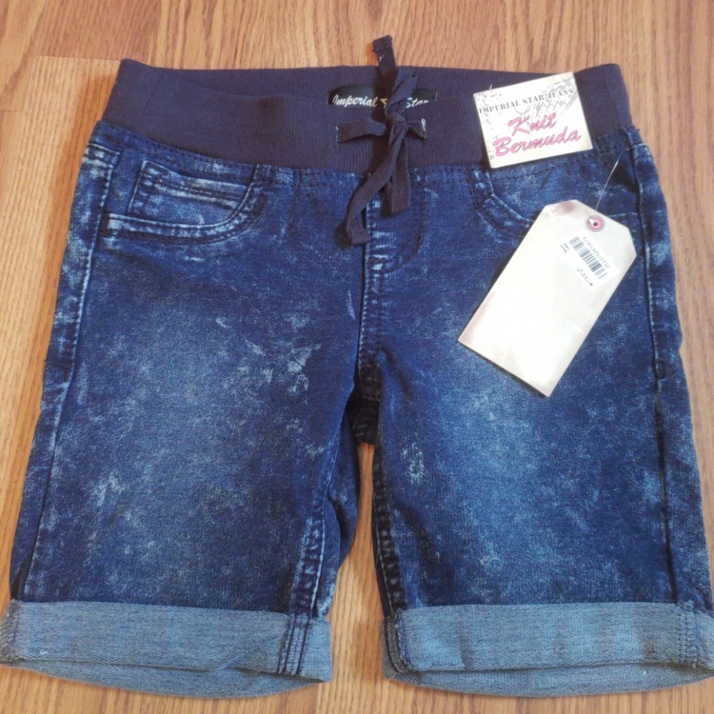 Girl Knit Bermuda Shorts Imperial Star Yeans